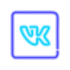 ⬛️ Эмодзи «Неоновые логотипы» для Telegram