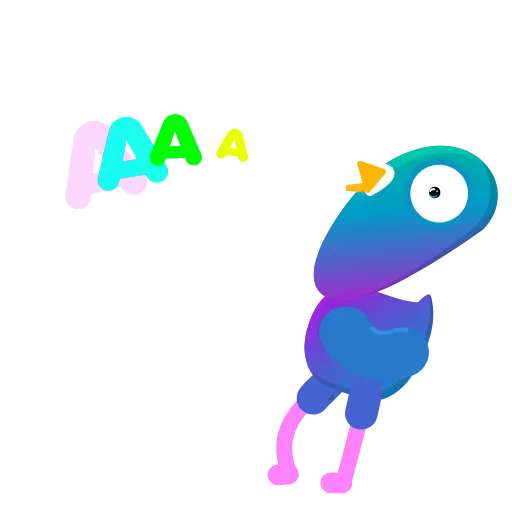 😨 Эмодзи «Neon Pigeon» для Telegram