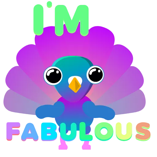 🤷‍♂️ Эмодзи «Neon Pigeon» для Telegram
