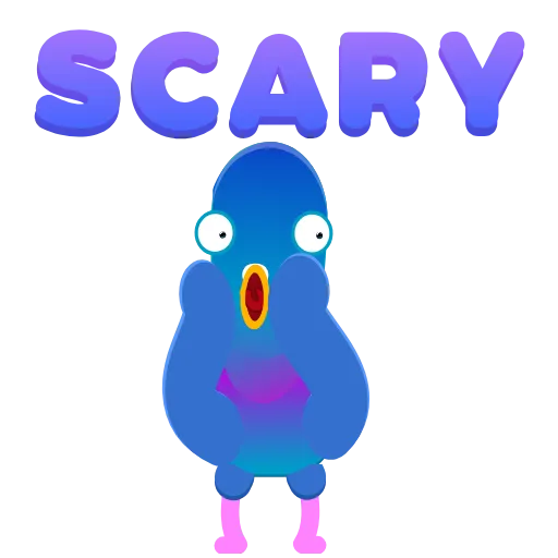 😱 Эмодзи «Neon Pigeon» для Telegram