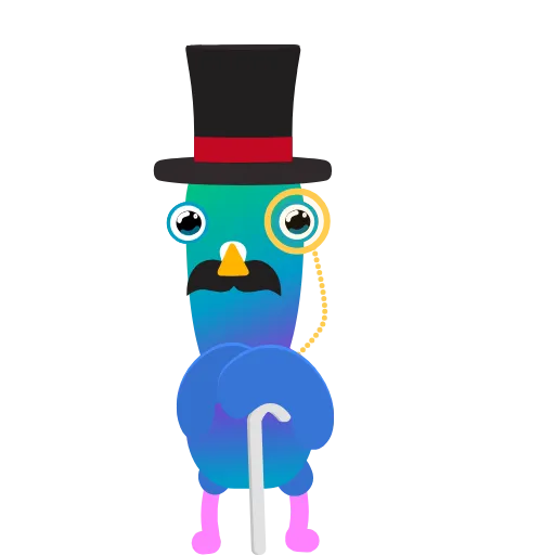 🧐 Эмодзи «Neon Pigeon» для Telegram