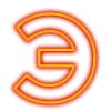 🔤 Эмодзи «NeonTxT 1 ()» для Telegram
