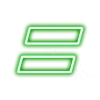 🔤 Эмодзи «NeonTxT 2 - зелёный неоновый шрифт» для Telegram