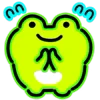 🙂 Эмодзи «Neon Frog» для Telegram