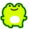 🕺 Эмодзи «Neon Frog» для Telegram