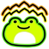 🐸 Эмодзи «Neon Frog» для Telegram