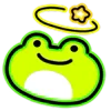 😵‍💫 Эмодзи «Neon Frog» для Telegram