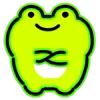 🙂 Эмодзи «Neon Frog» для Telegram