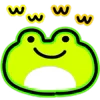 🐸 Эмодзи «Neon Frog» для Telegram