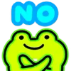 ❌ Эмодзи «Neon Frog» для Telegram