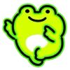 🐸 Эмодзи «Neon Frog» для Telegram
