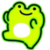 🕺 Эмодзи «Neon Frog» для Telegram