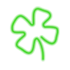 ☘️ Эмодзи «Neon» для Telegram