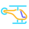 🚁 Эмодзи «Neon» для Telegram