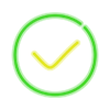 ✅ Эмодзи «Neon» для Telegram