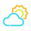 ⛅️ Эмодзи «Neon» для Telegram