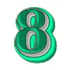 💚 Эмодзи «#animated #decor #fonts #neon #video» для Telegram