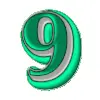 💚 Эмодзи «#animated #decor #fonts #neon #video» для Telegram