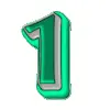 💚 Эмодзи «#animated #decor #fonts #neon #video» для Telegram