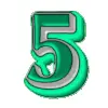💚 Эмодзи «#animated #decor #fonts #neon #video» для Telegram