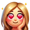 🥰 Эмодзи «❤ Набор эмоджи с нейро смайликами» для Telegram