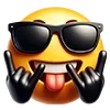 🤘 Эмодзи «❤ Набор эмоджи с нейро смайликами» для Telegram