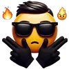 😎 Эмодзи «❤ Набор эмоджи с нейро смайликами» для Telegram