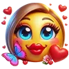 💋 Эмодзи «❤ Набор эмоджи с нейро смайликами» для Telegram