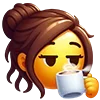 ☕️ Эмодзи «❤ Набор эмоджи с нейро смайликами» для Telegram