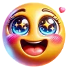 🥹 Эмодзи «❤ Набор эмоджи с нейро смайликами» для Telegram