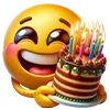 🎂 Эмодзи «❤ Набор эмоджи с нейро смайликами» для Telegram