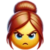 😡 Эмодзи «❤ Набор эмоджи с нейро смайликами» для Telegram