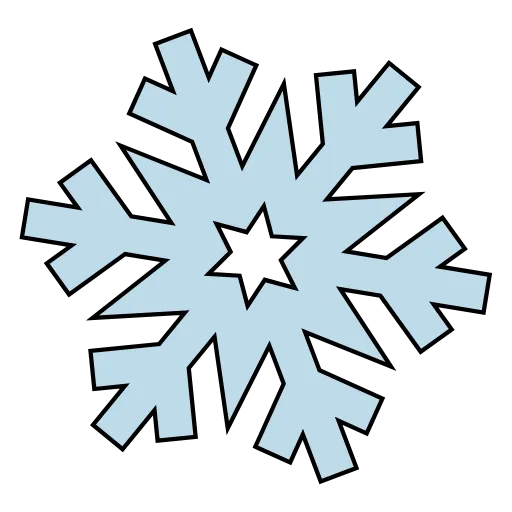 ❄️ Эмодзи «С первым днём ЗИМЫ&;» для Telegram