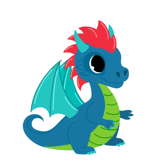 🐉 Эмодзи «С первым днём ЗИМЫ&;» для Telegram