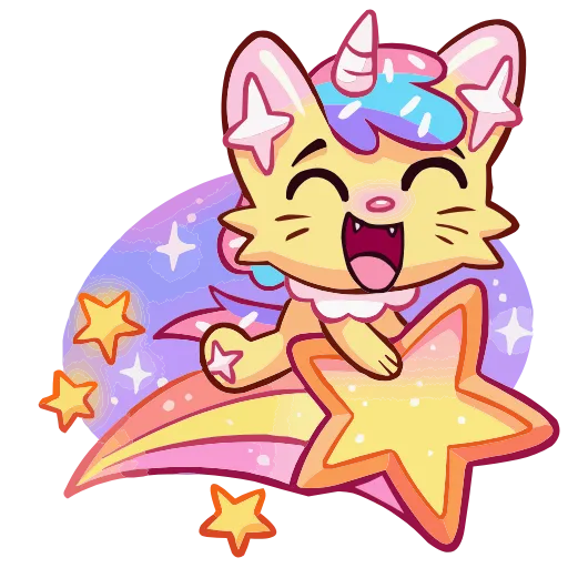 🤩 Эмодзи «Новый Кэнди Кэт» для Telegram