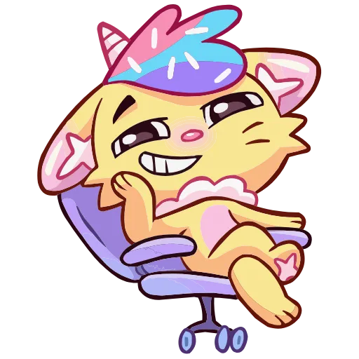 🤩 Эмодзи «Новый Кэнди Кэт» для Telegram