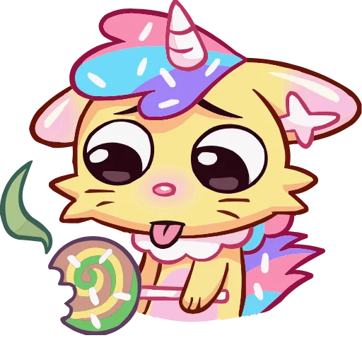 🤩 Эмодзи «Новый Кэнди Кэт» для Telegram