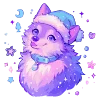 🐺 Эмодзи «Новогодний 17» для Telegram