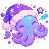 🐙 Эмодзи «Новогодний 17» для Telegram