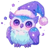 🦉 Эмодзи «Новогодний 17» для Telegram