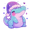 🐊 Эмодзи «Новогодний 17» для Telegram