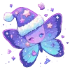 🦋 Эмодзи «Новогодний 17» для Telegram