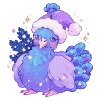 🦚 Эмодзи «Новогодний 17» для Telegram