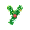🔠 Эмодзи «#decor #fonts #static #xmas» для Telegram