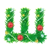 🔠 Эмодзи «#decor #fonts #static #xmas» для Telegram
