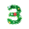 3️⃣ Эмодзи «#decor #fonts #static #xmas» для Telegram