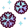 ❄️ Эмодзи «Новогодний 1» для Telegram