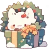 🐰 Эмодзи «Новогодний 1» для Telegram