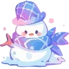 ⛄️ Эмодзи «Новогодний 1» для Telegram