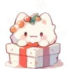 🐱 Эмодзи «Новогодний 1» для Telegram